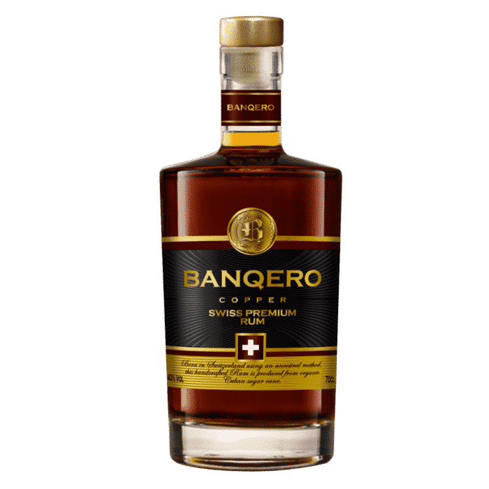 Brauner Rum 100% in der Schweiz hergestellt - BANQERO Copper