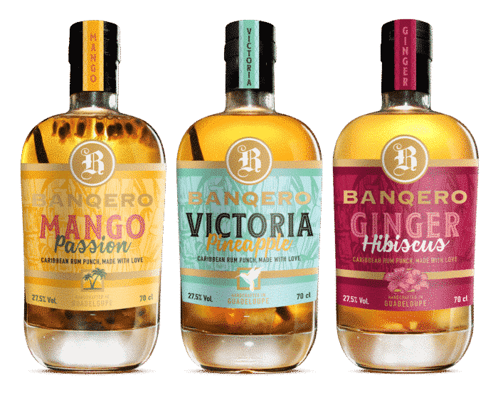 Trio BANQERO Mango Passion & Victoria Pineapple & Ginger Hibiscus