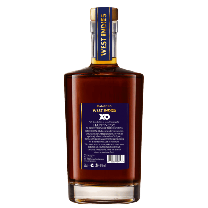 Rhum XO BANQERO West Indies avec étui – Image 2